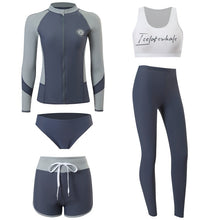 Load image into Gallery viewer, Sunny Beach Wetsuit ( 5pcs/3pcs Set)