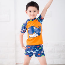 Load image into Gallery viewer, Cutety Whale Swimsuit ( Cap Included )