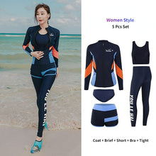 Load image into Gallery viewer, Splashkrest Wetsuit (5pcs/3pcs Set)