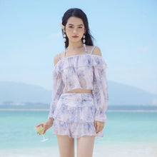 Load image into Gallery viewer, Floral Seafarer Swimsuit
