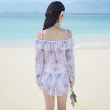 Load image into Gallery viewer, Floral Seafarer Swimsuit
