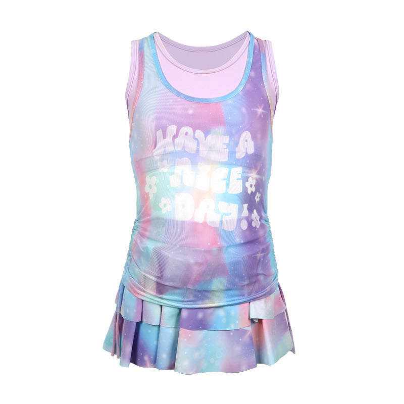 Marine Girls Swimsuit 3 Pcs Set