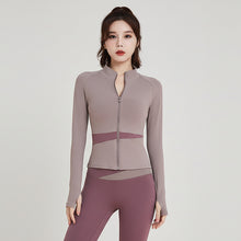 Load image into Gallery viewer, Color Cut-off Sport Suit
