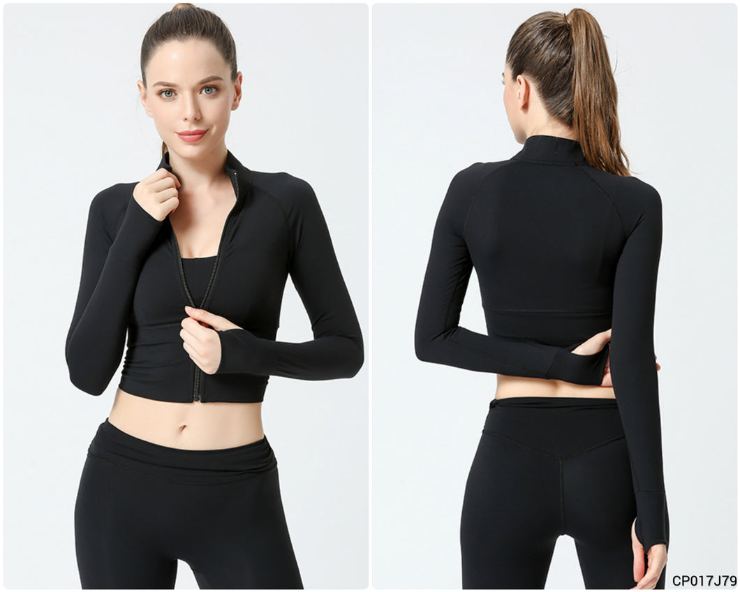 Zip Up Track Jacket
