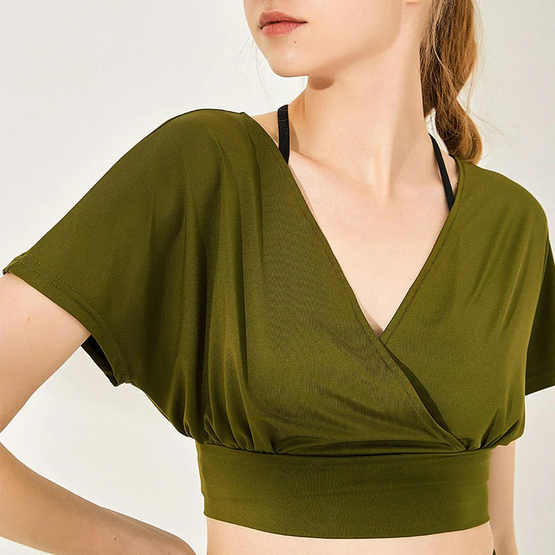 V Neck Loose Fitness Suit