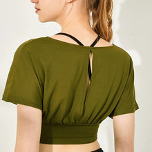 Load image into Gallery viewer, V Neck Loose Fitness Suit
