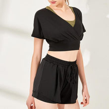 Load image into Gallery viewer, V Neck Loose Fitness Suit
